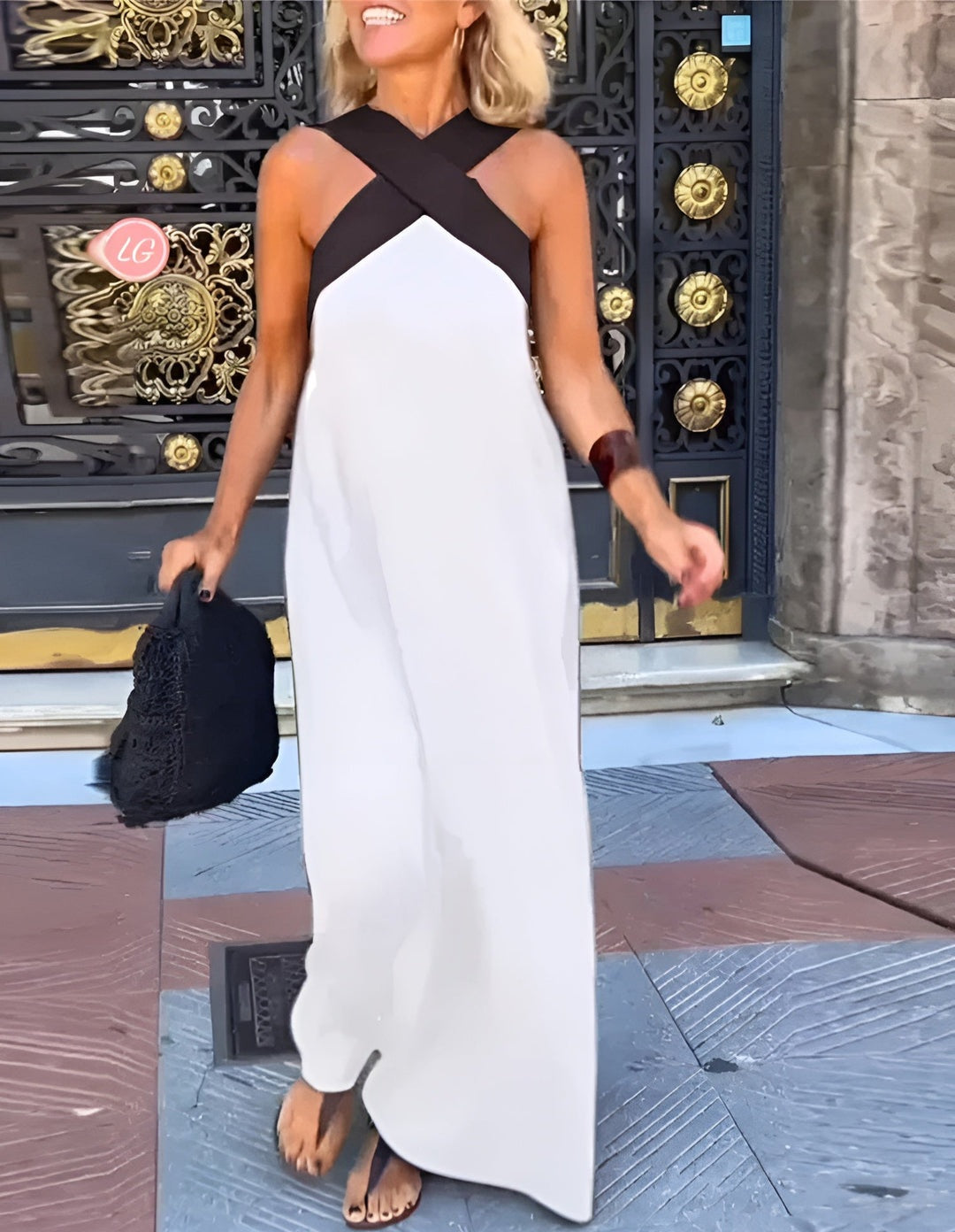 LUNA-ELEGANTES SOMMERKLEID| MOLEOX